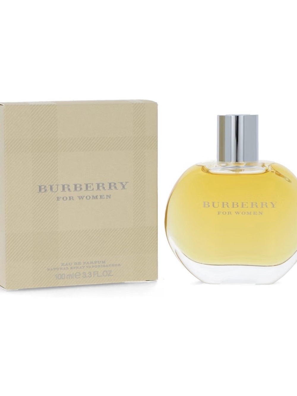 Burberry For Women Perfume Bottle – Amber Yellow